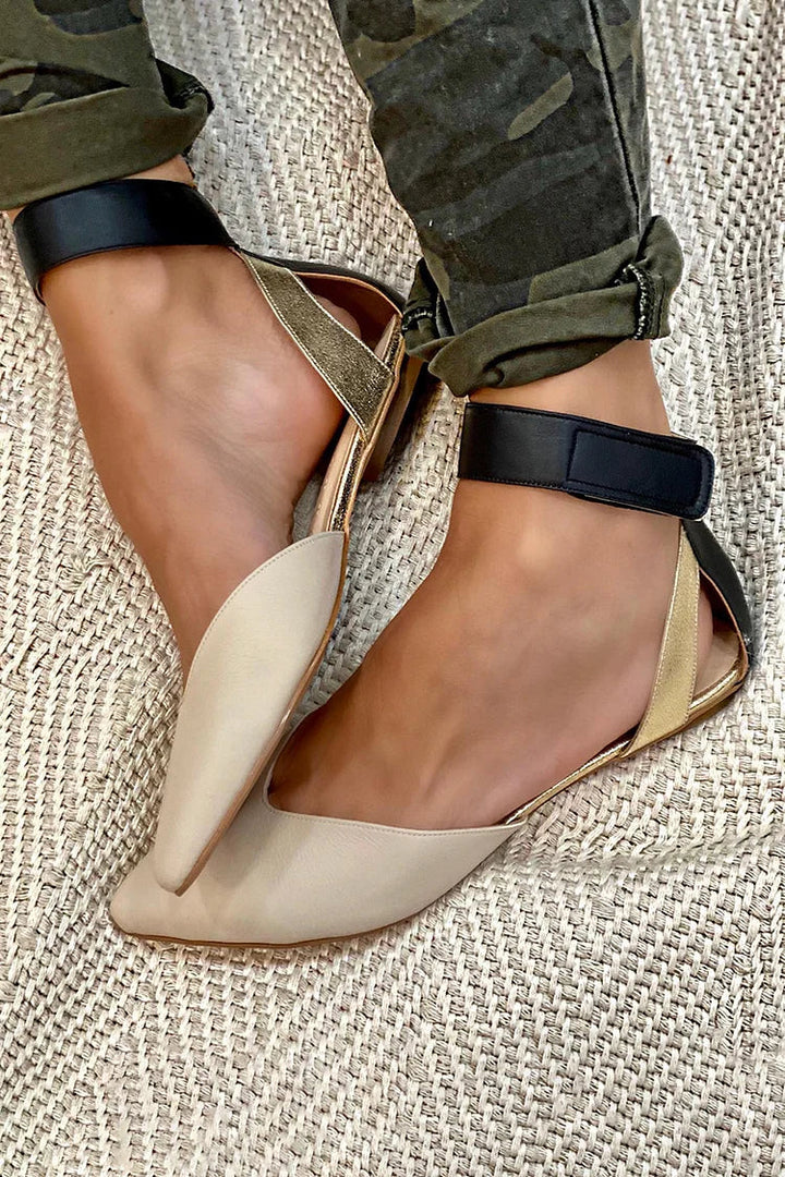 SANDALI BASSI ELEGANTI