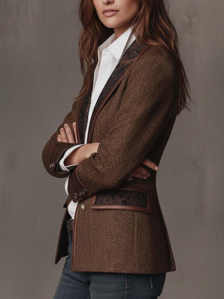 BLAZER STRUTTURATO ARTISTICO PER DONNE