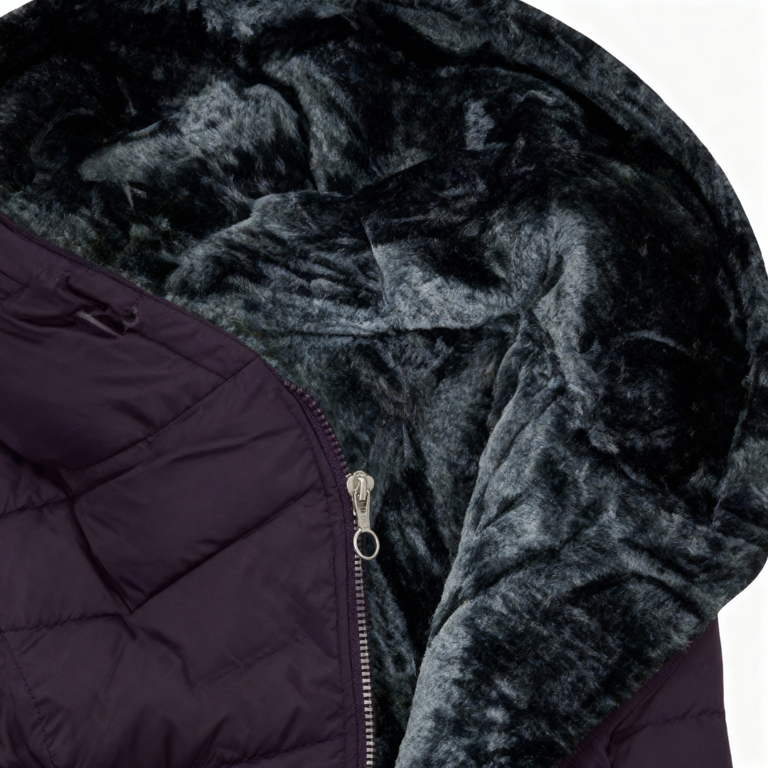 Alessina™ | Cappotto imbottito impermeabile con cappuccio