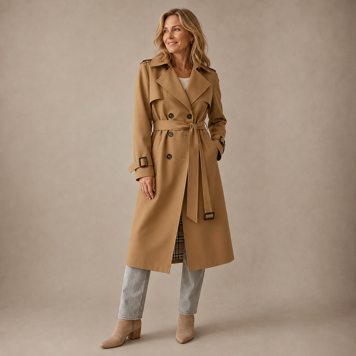 Iris | Cappotto Trench Classico per Donna