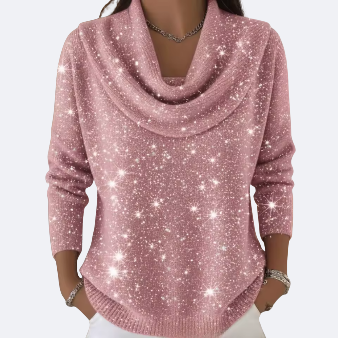 LANA - Maglia Elegante con Dettagli Scintillanti