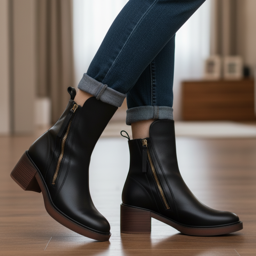 Valorine | Stivaletti Eleganti in Pelle