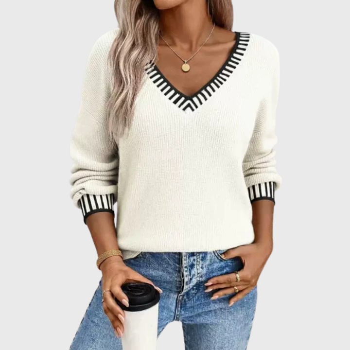 Mara | Maglia Morbida con Scollo a V