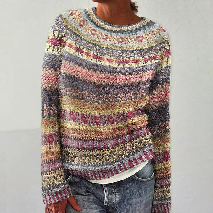 DELACROIX | Maglione a Righe Pastello Nicole