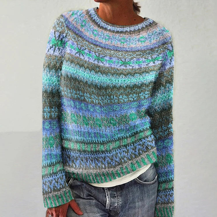 DELACROIX | Maglione Misto Oceano Florence