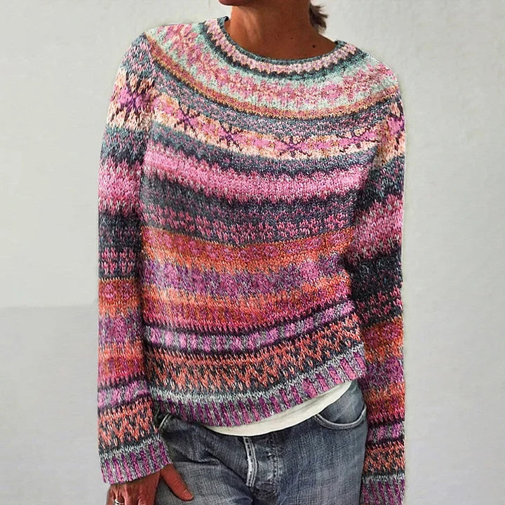 DELACROIX | Maglione Melange Rosa Élina