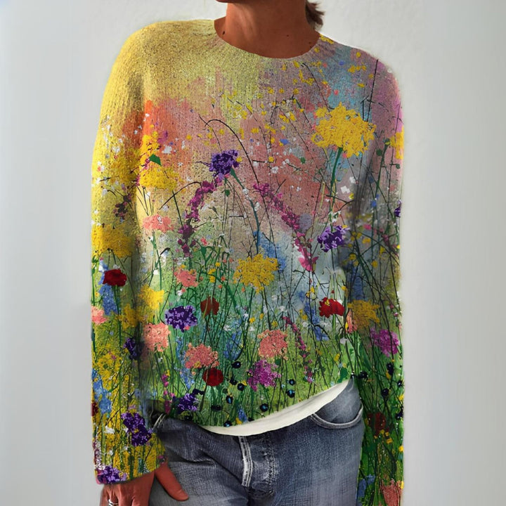DELACROIX | Maglione Maille Prairie Fleurie Manon
