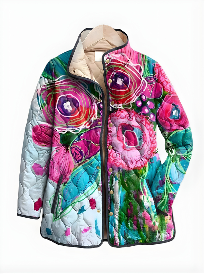 Isabella™ | Giacca Elegante con Motivo Floreale