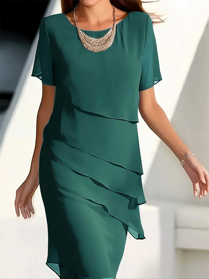Neloraa™ | Elegantní vrstvené šaty JANET