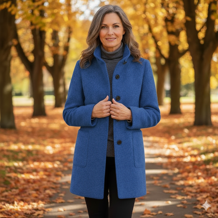 Tess | Cappotto Classico in Mistura di Lana per Donne