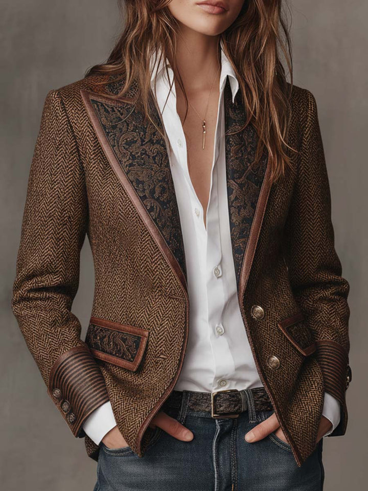 BLAZER STRUTTURATO ARTISTICO PER DONNE