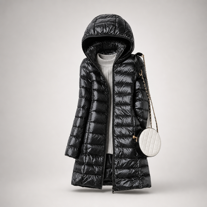 Giacca Piumino Lunga Ultralight Claire