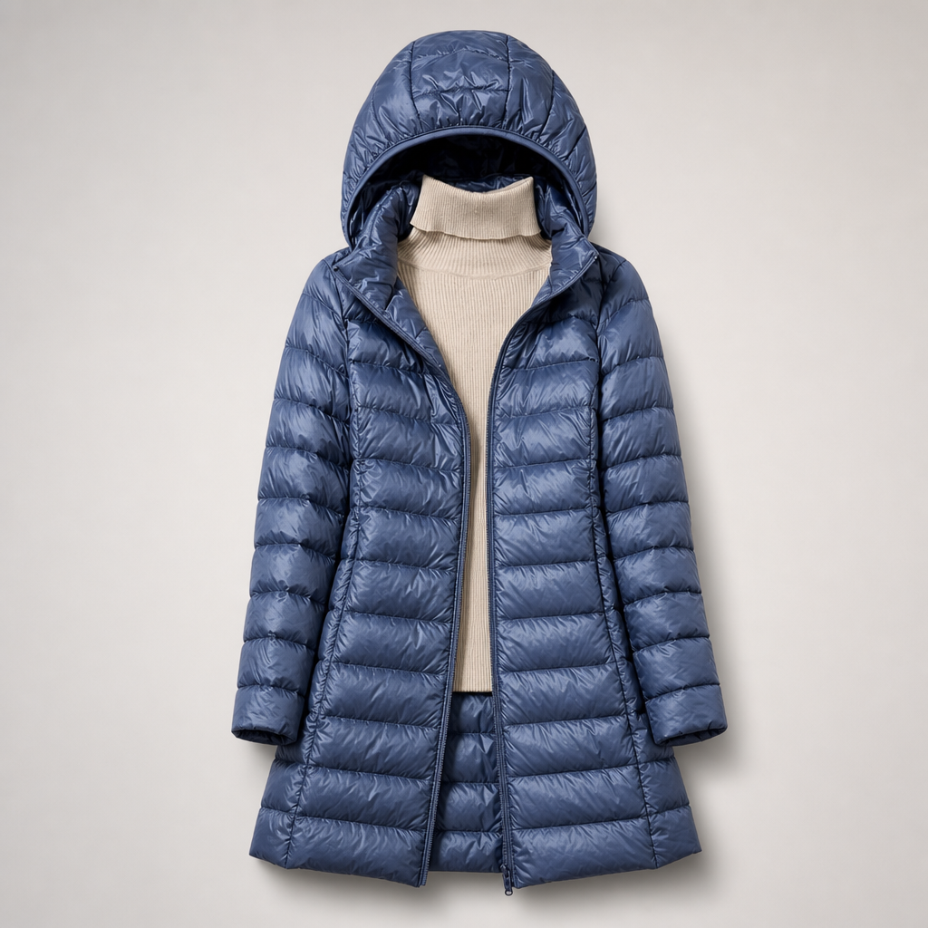 Giacca Piumino Lunga Ultralight Claire