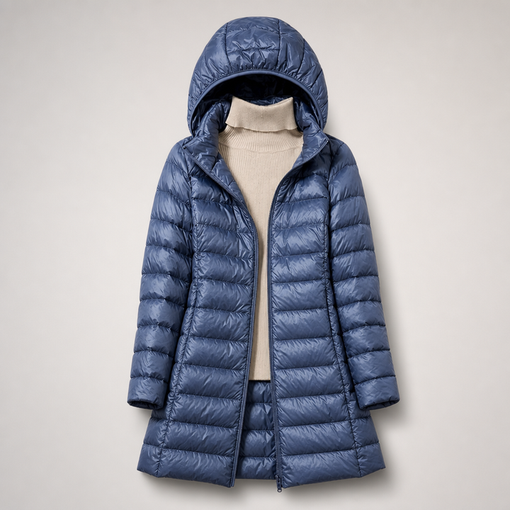 Giacca Piumino Lunga Ultralight Claire