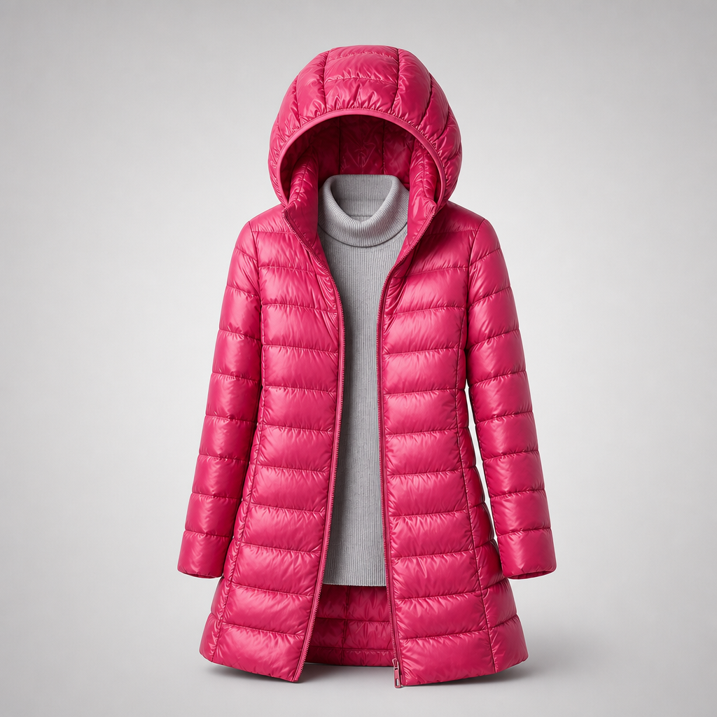 Giacca Piumino Lunga Ultralight Claire