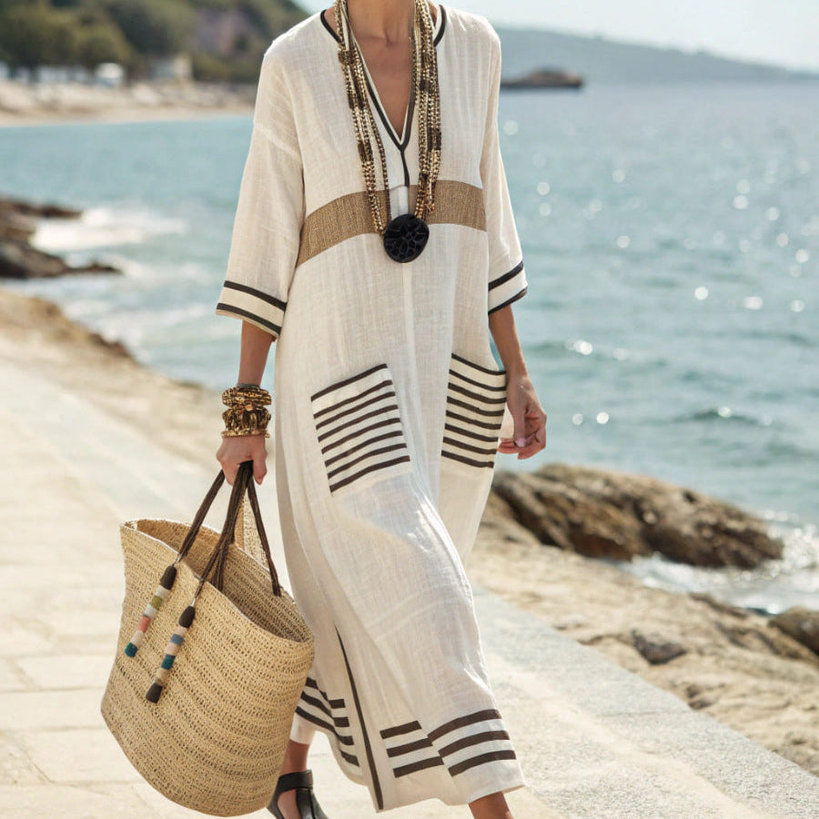 Robe Caftan "Simone" – Lignes d&