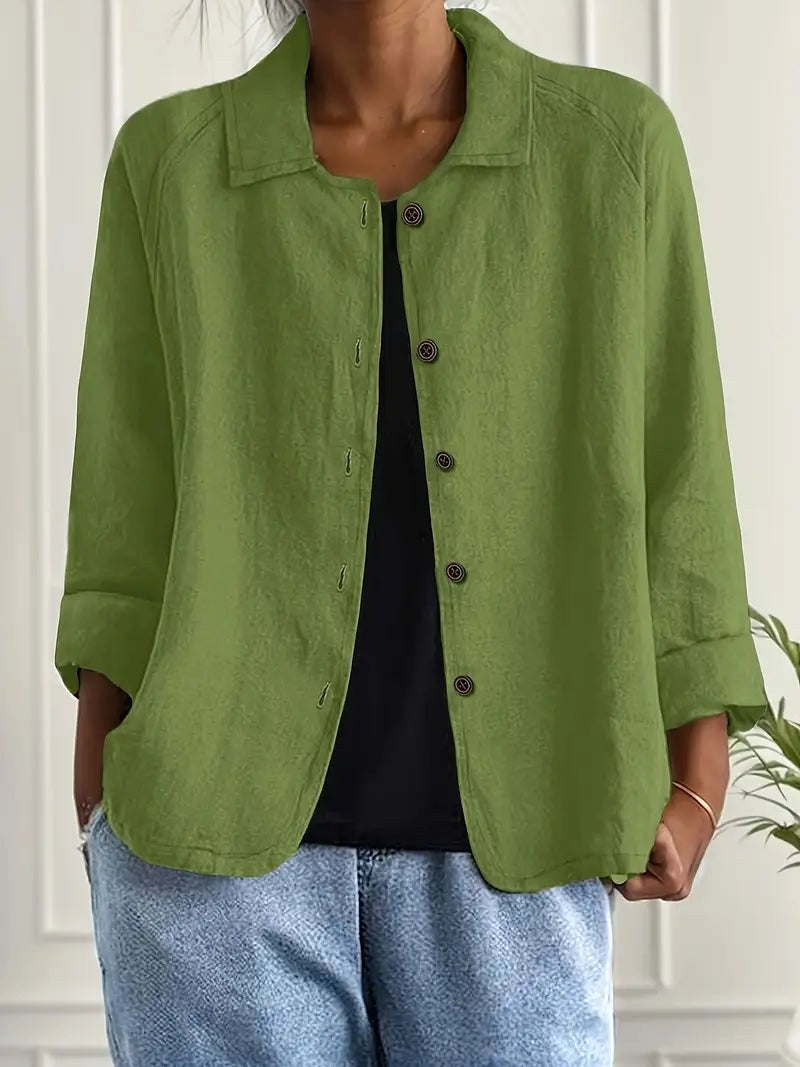 Marlene | Giacca Camicia Relaxed con Bottoni