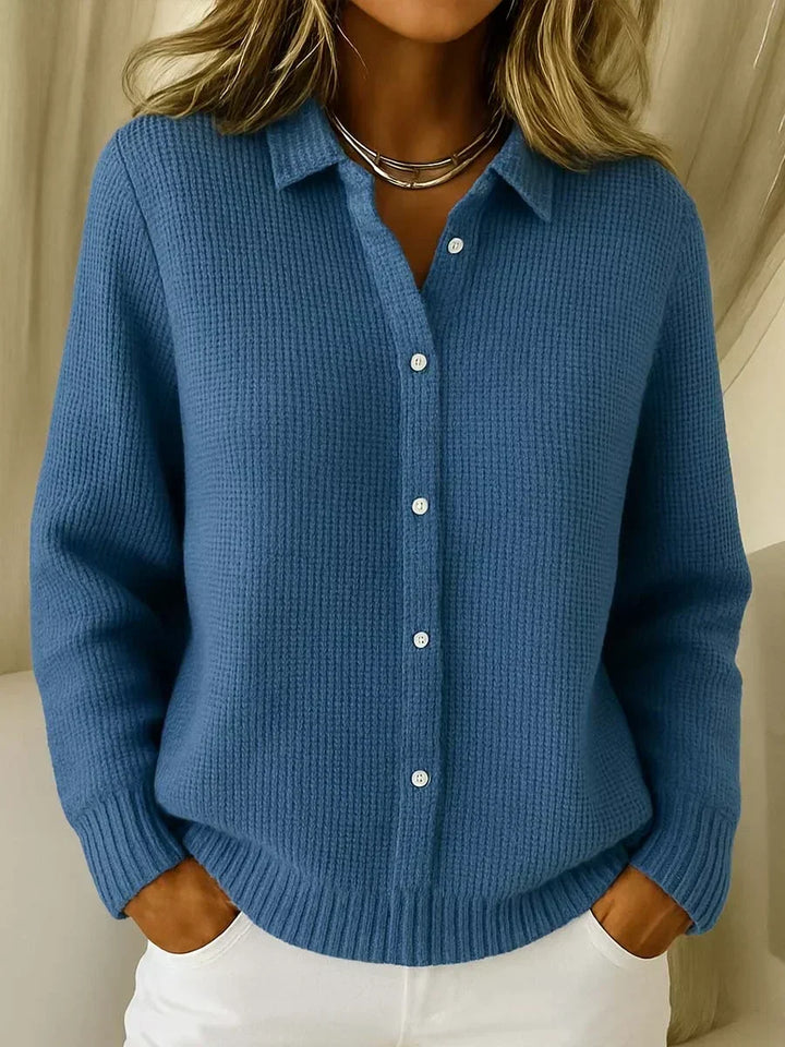 Katrina | Cardigan Button in Maglia Testurizzata