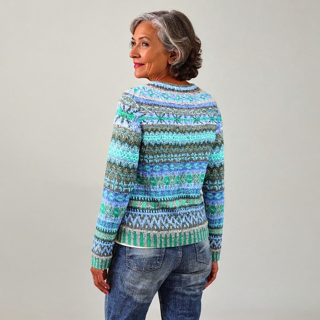 DELACROIX | Maglione Misto Oceano Florence