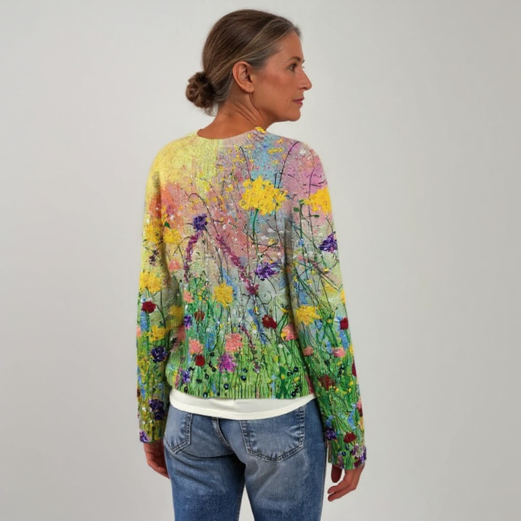 DELACROIX | Maglione Maille Prairie Fleurie Manon