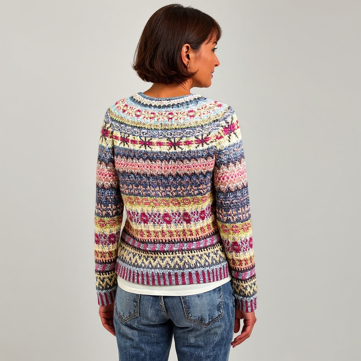 DELACROIX | Maglione a Righe Pastello Nicole