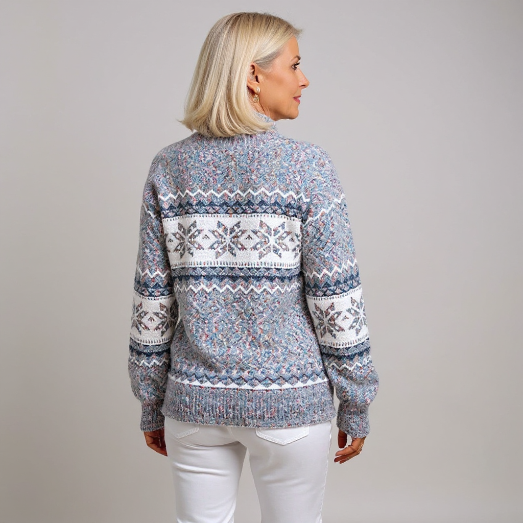DELACROIX | Maglione Collo Alto Fiocchi Margot