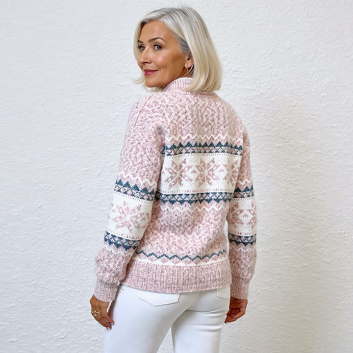 DELACROIX | Maglione Collo Alto Fiocchi Margot