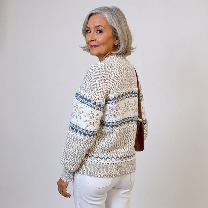 DELACROIX | Maglione Collo Alto Fiocchi Margot