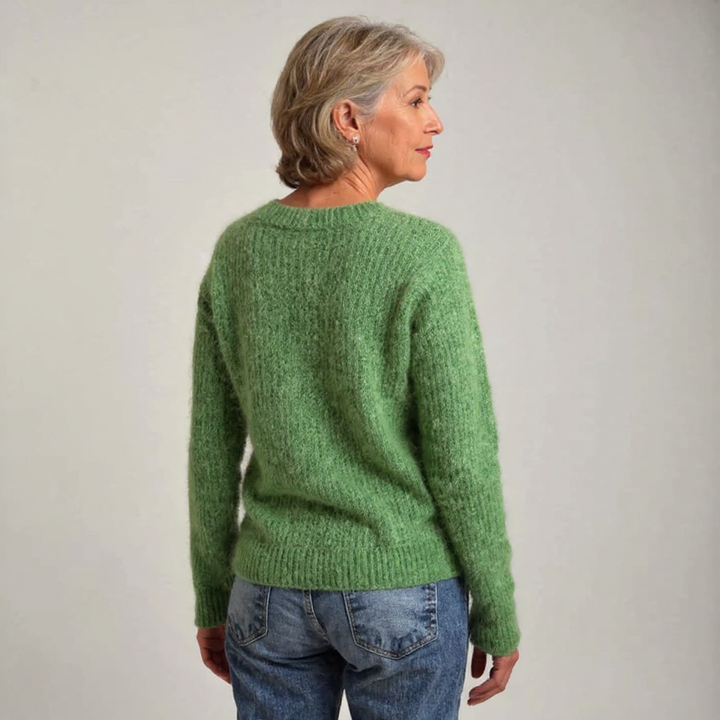 DELACROIX | Maglione a Maglia Motivo Pecore Mathilde
