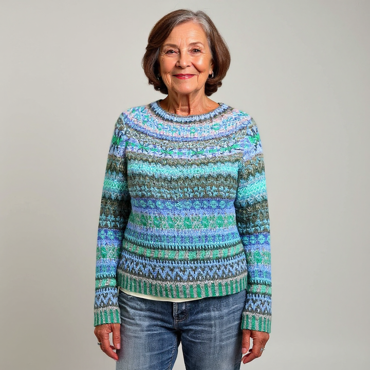 DELACROIX | Maglione Misto Oceano Florence