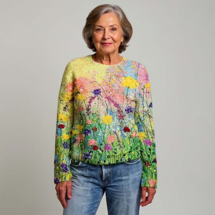 DELACROIX | Maglione Maille Prairie Fleurie Manon