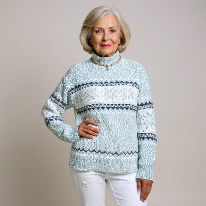 DELACROIX | Maglione Collo Alto Fiocchi Margot