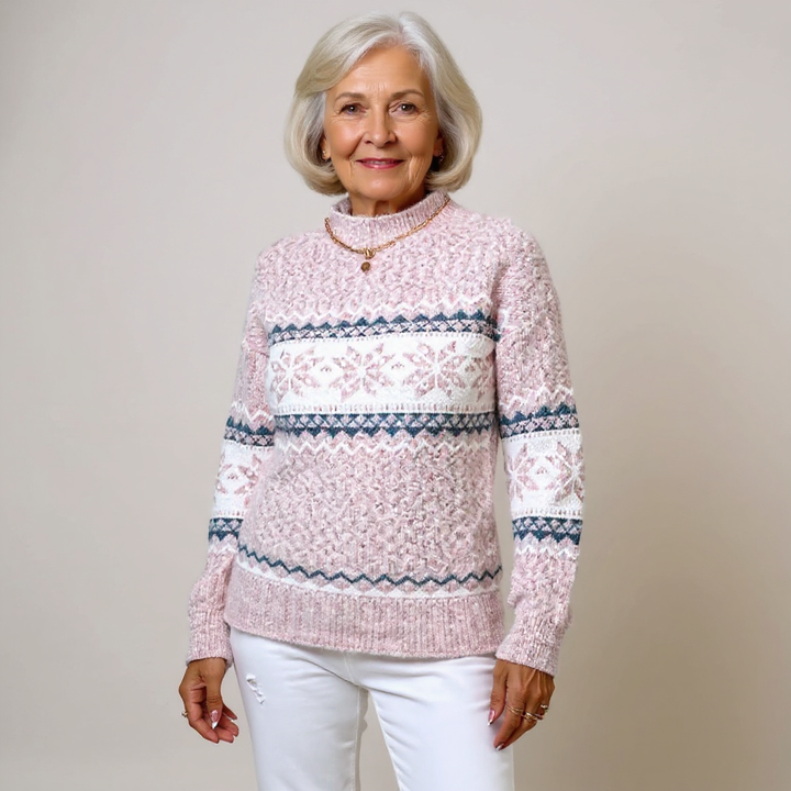 DELACROIX | Maglione Collo Alto Fiocchi Margot