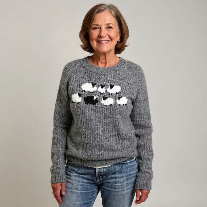 DELACROIX | Maglione a Maglia Piccoli Pecore Lucie