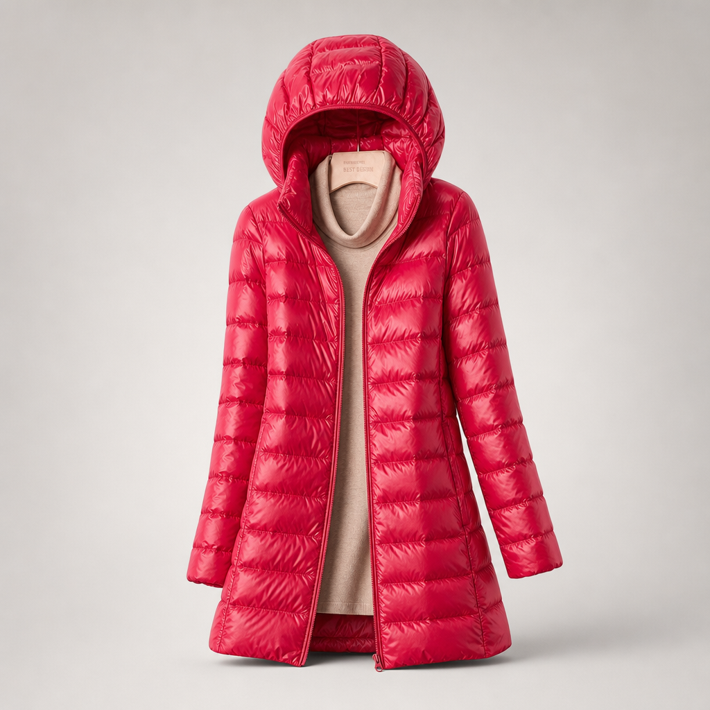 Giacca Piumino Lunga Ultralight Claire