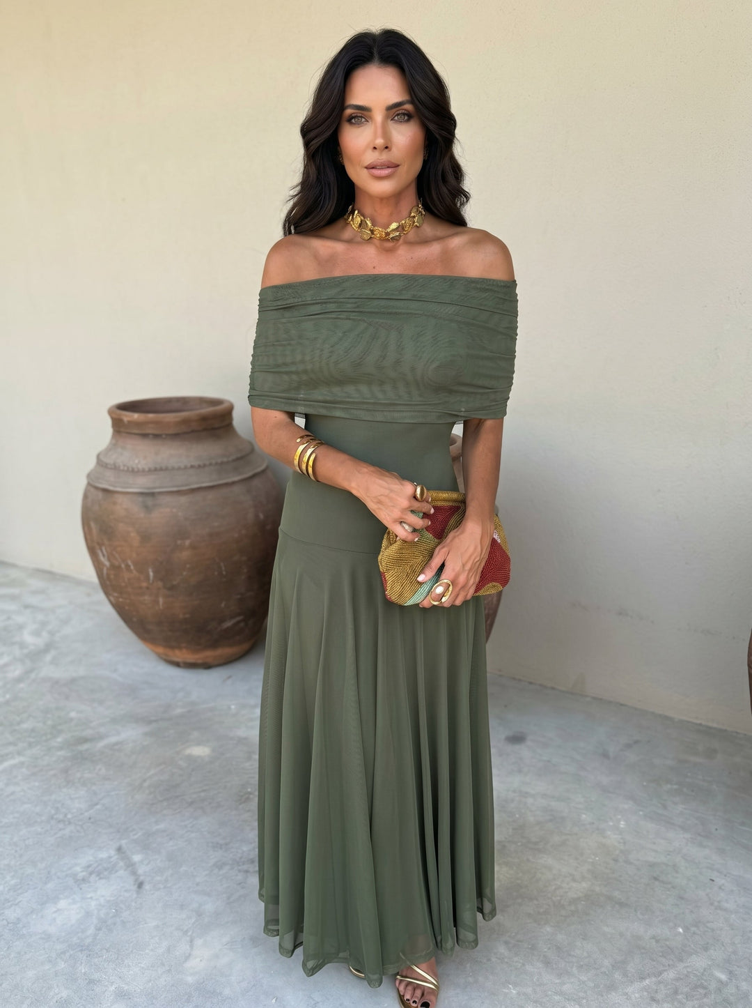 Robe Elegante Simba in Tulle di Seta