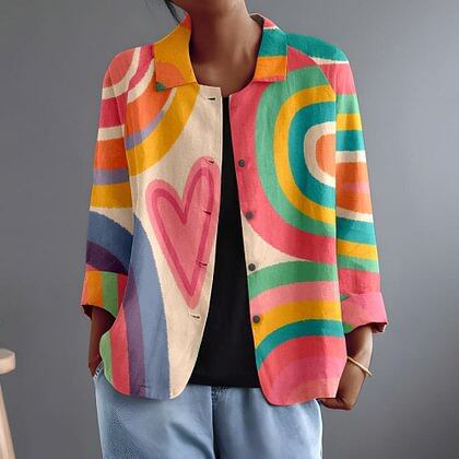 Matilda | Giacca Camicia Relaxed con Bottoni