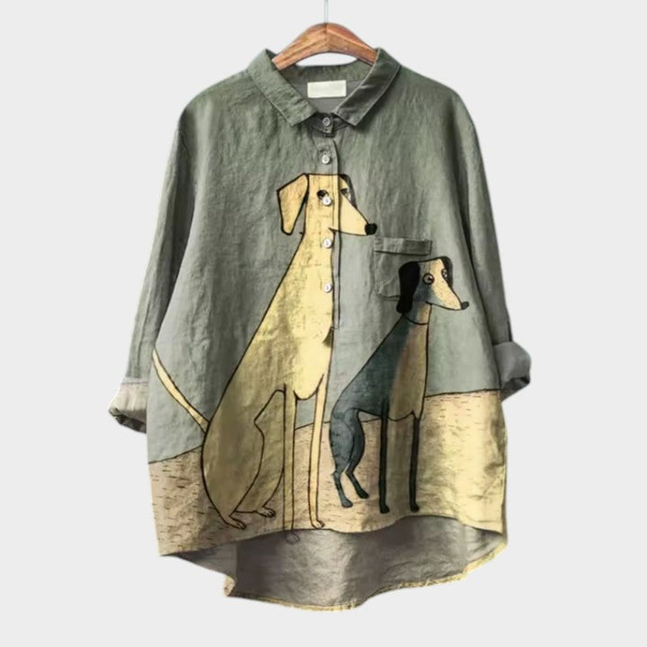 Constance | Elegante Blusa de Verano de Linne