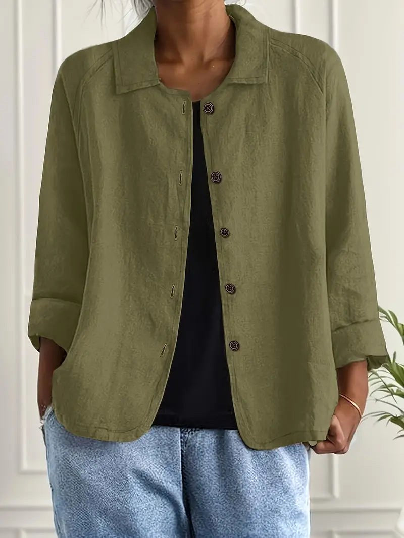 Marnie | Giacca Camicia Relaxed con Bottoni