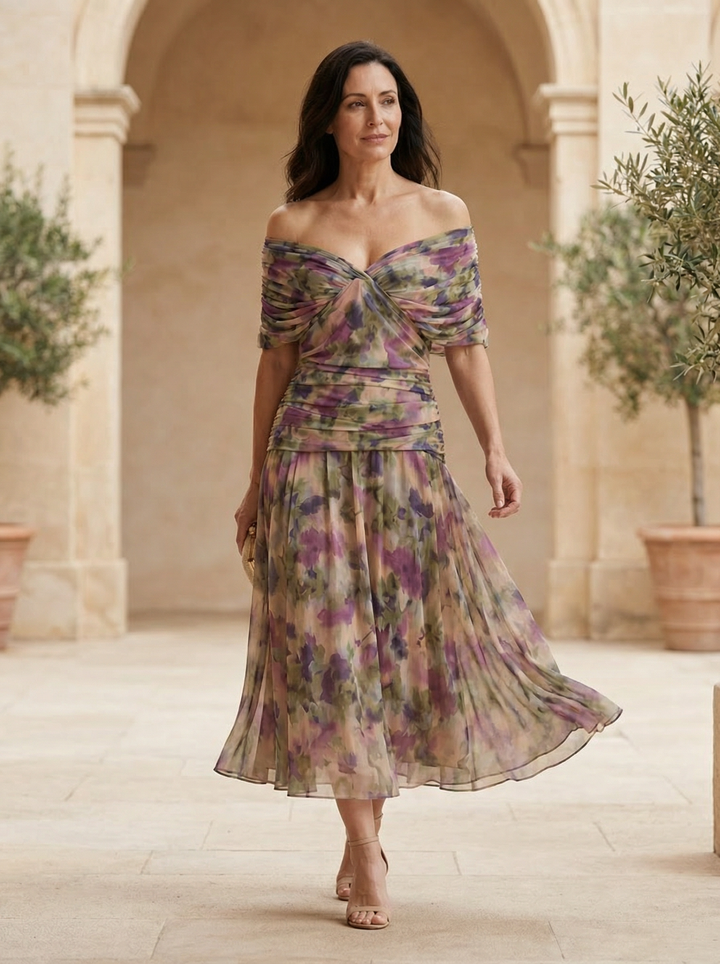 Abito Elegante in Seta Santana