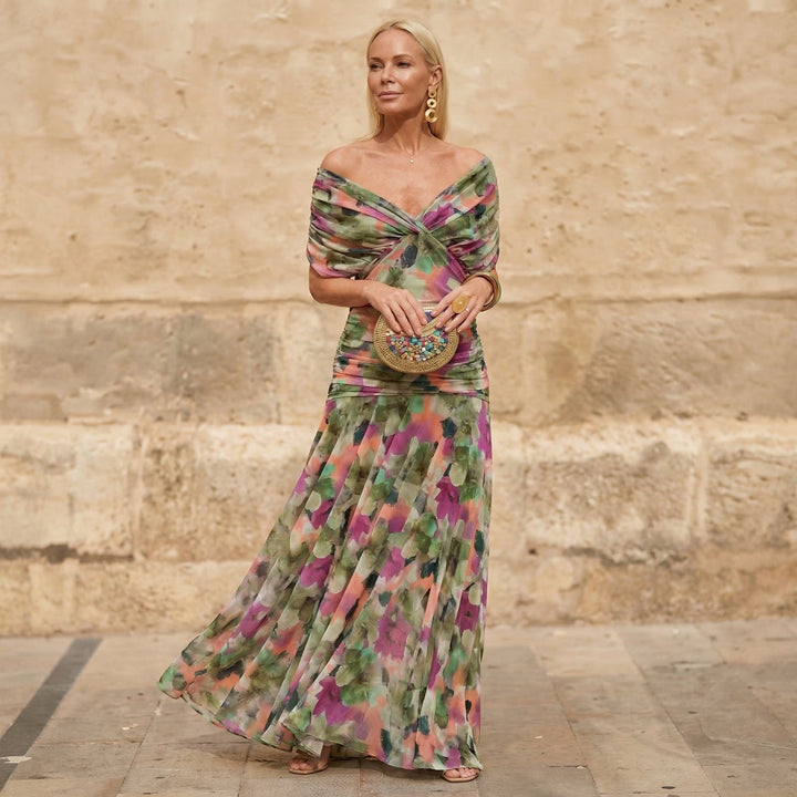 Milena™ | Abito leggero a fiori