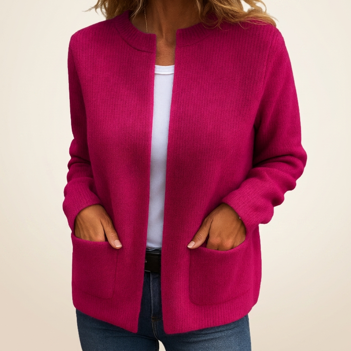 GILET IN MAGLIA CON ZIP PER DONNE
