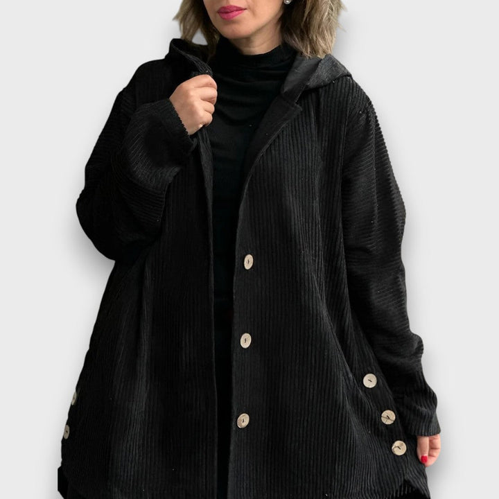 Corvianne – Giacca con Cappuccio Casual