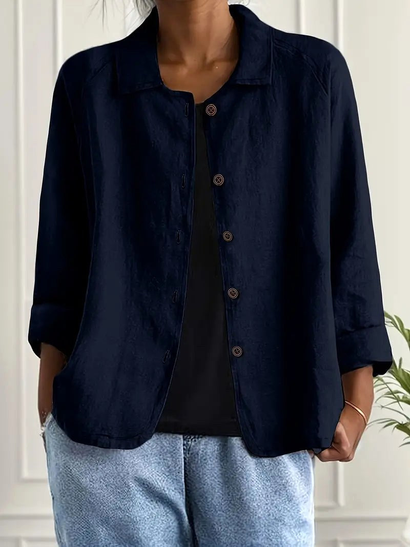 Rosabel | Giacca Camicia Relaxed con Bottoni