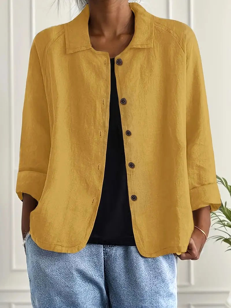 Odile | Giacca Camicia Relaxed con Bottoni