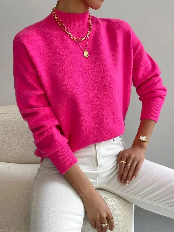 Maglione Collo Alto Morbido Christine