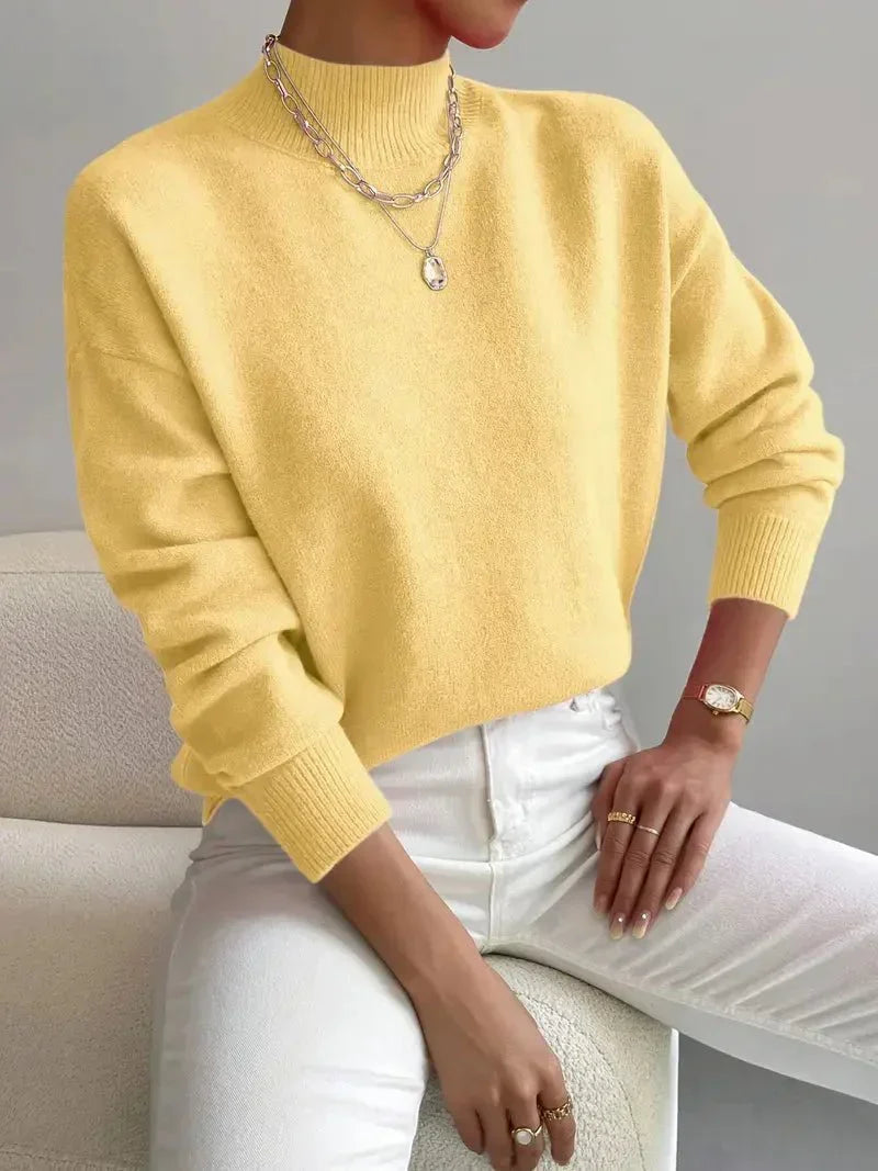 Maglione Collo Alto Morbido Christine
