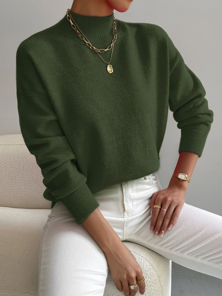 Maglione Collo Alto Morbido Christine