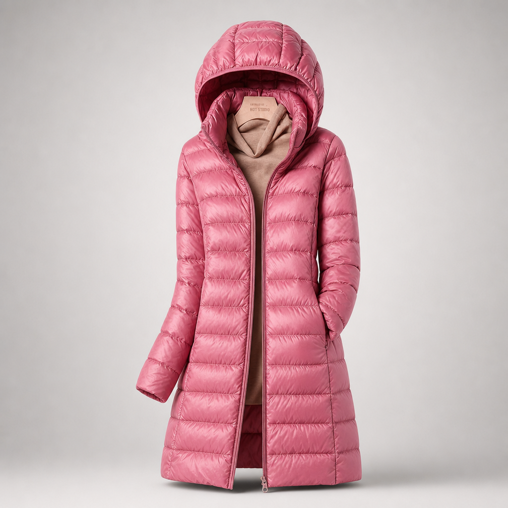 Giacca Piumino Lunga Ultralight Claire