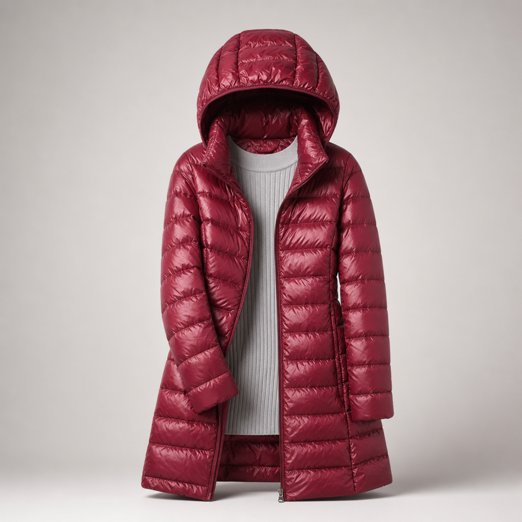 Giacca Piumino Lunga Ultralight Claire